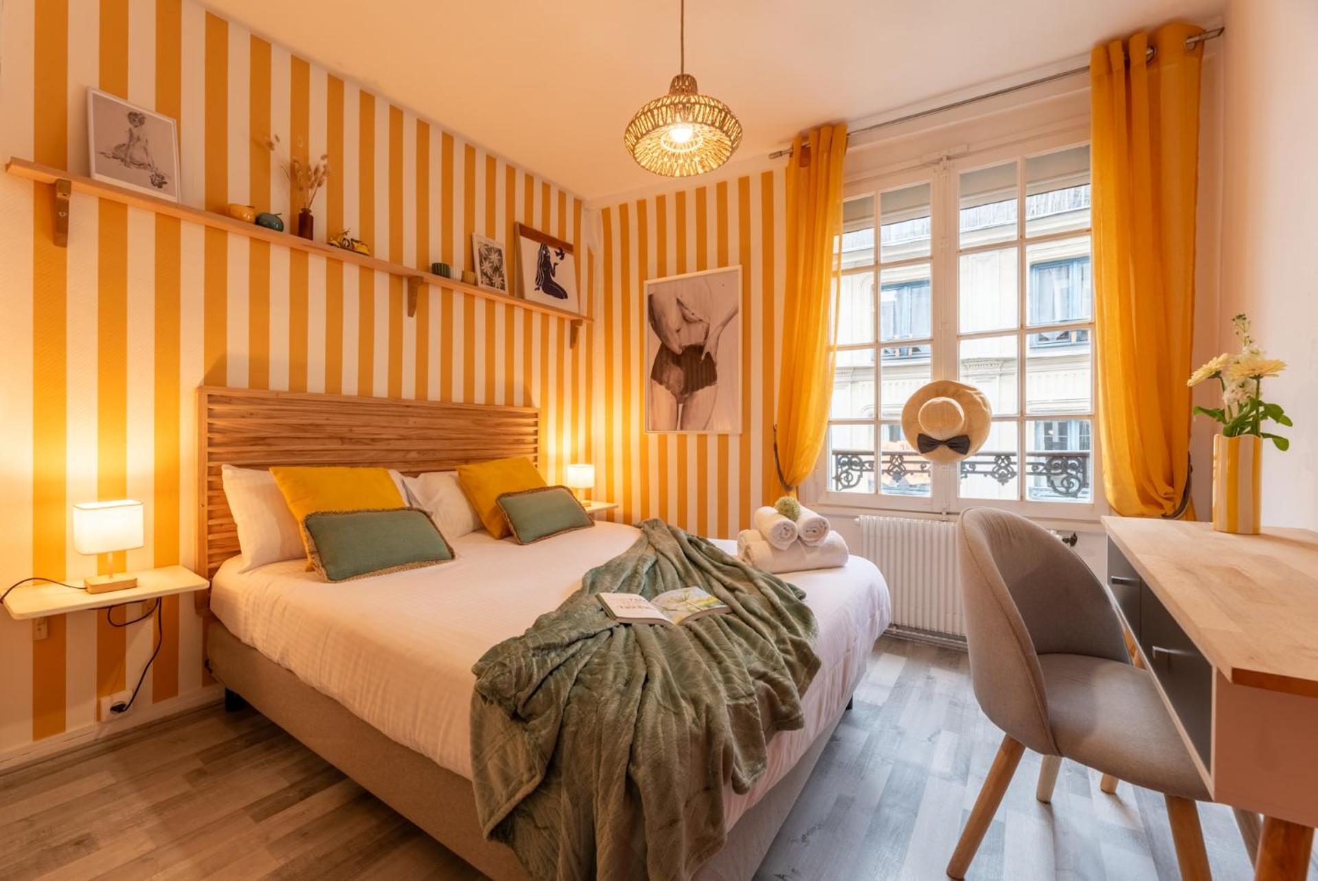 Olympe By Kleidos, Appartement 4P, Rue Calme, Centre Historique, Proche Gare Rouen Ngoại thất bức ảnh