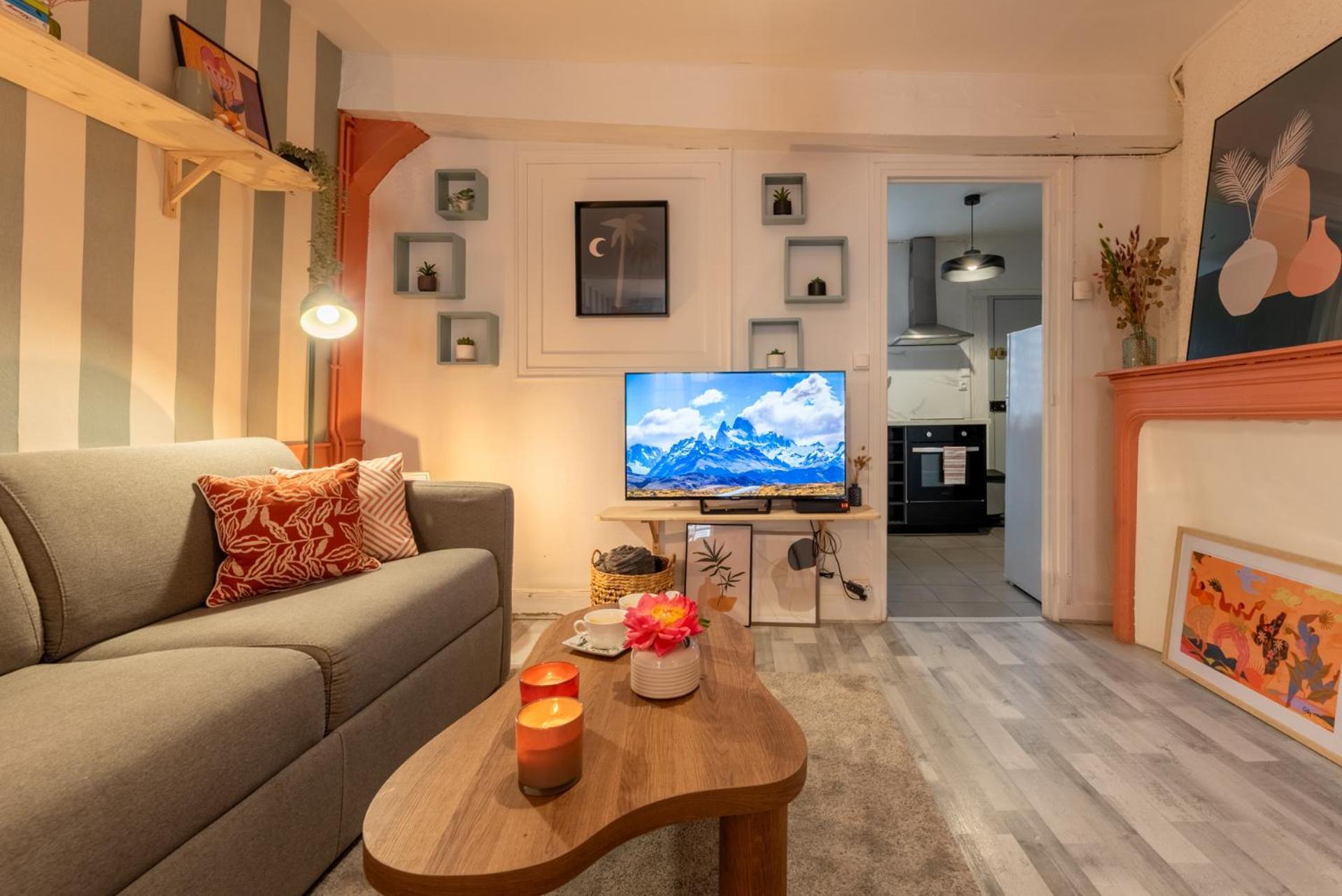 Olympe By Kleidos, Appartement 4P, Rue Calme, Centre Historique, Proche Gare Rouen Ngoại thất bức ảnh